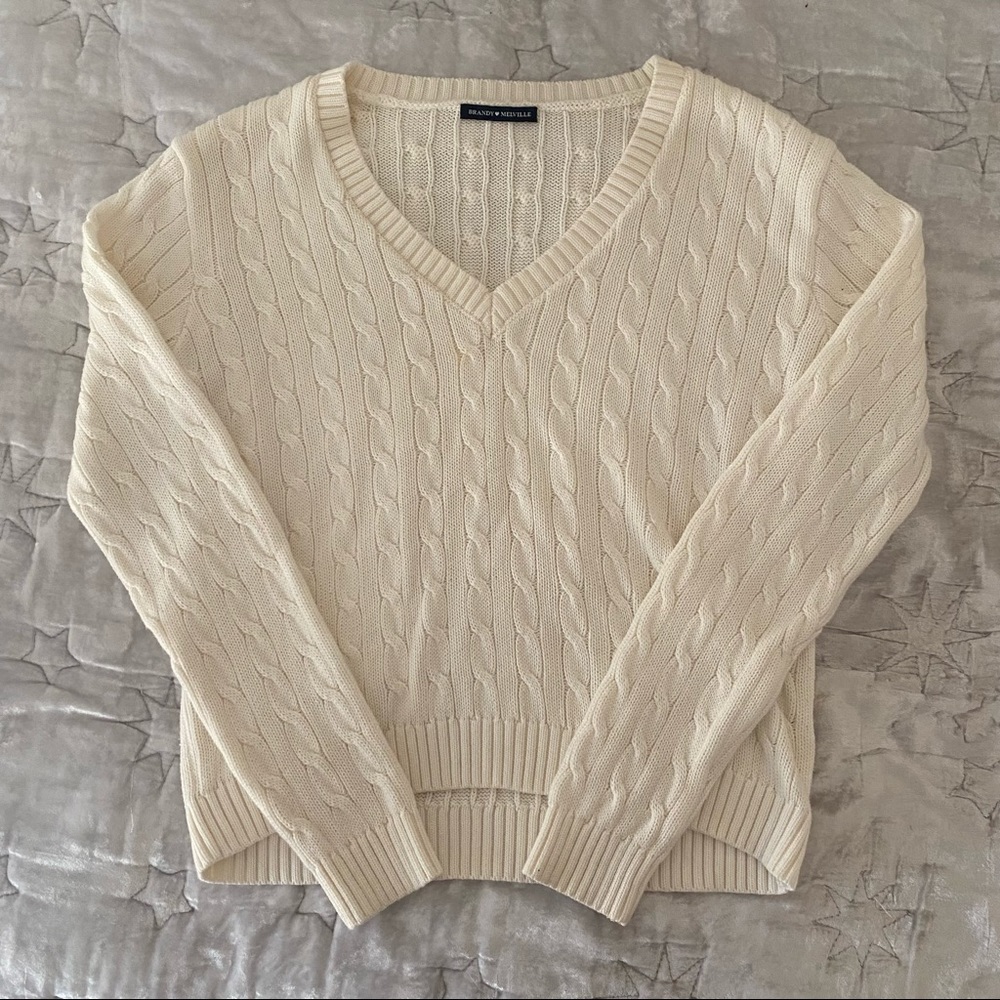 Brandy melville knitted sweater